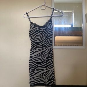 Zebra BodyCon Dress